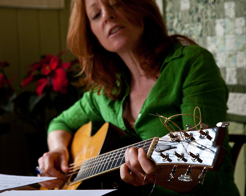 Katherine Wheatley with Guitar