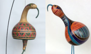 karen cheeseman gourd art
