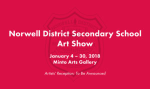 norwell district secondary school art show