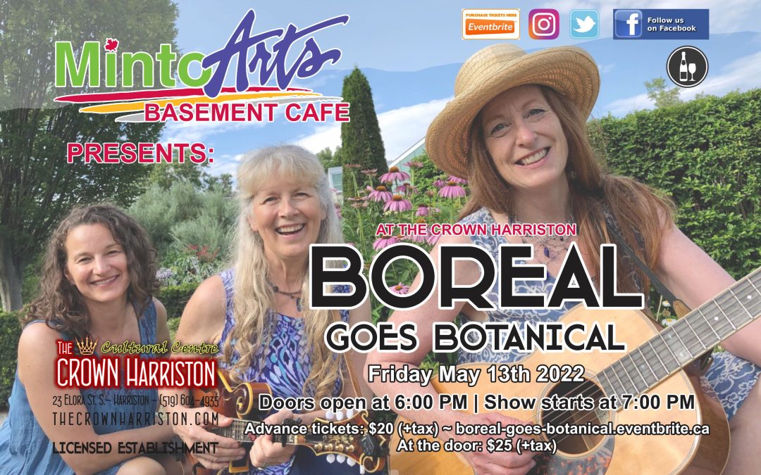 First MAC Basement Cafe concert with Boreal goes Botanical