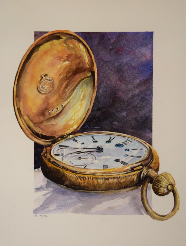 Exhibition: Heart to Art
Bev Morgan Past Time , watercolour