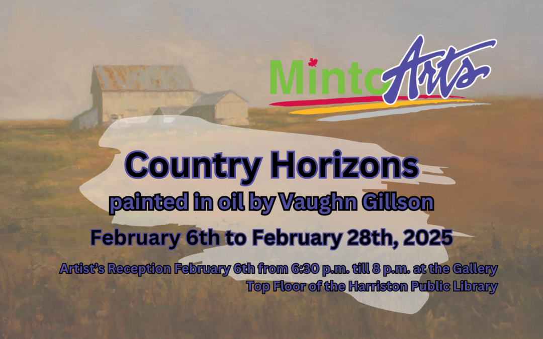 Treasure Country Horizons – Painted In Oil By Vaughn Gillson