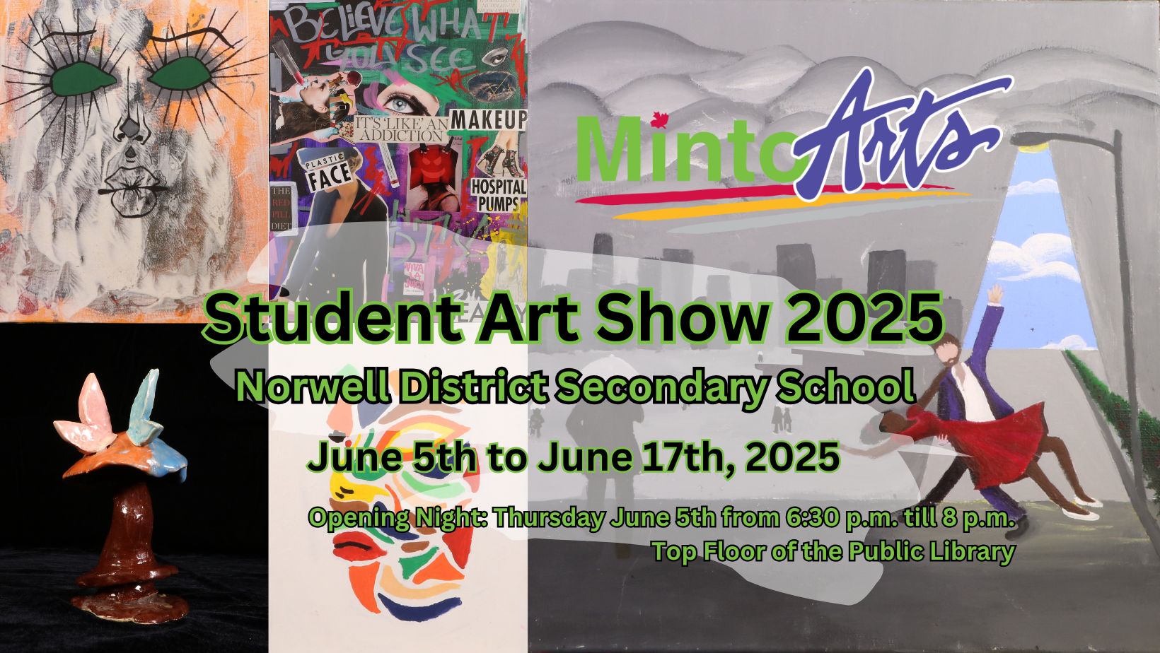Norwell DSS Student Arts Show 2025 Announcement